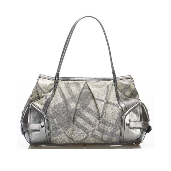 Burberry Canvas Shoulder Bag - Picture 5 of 6